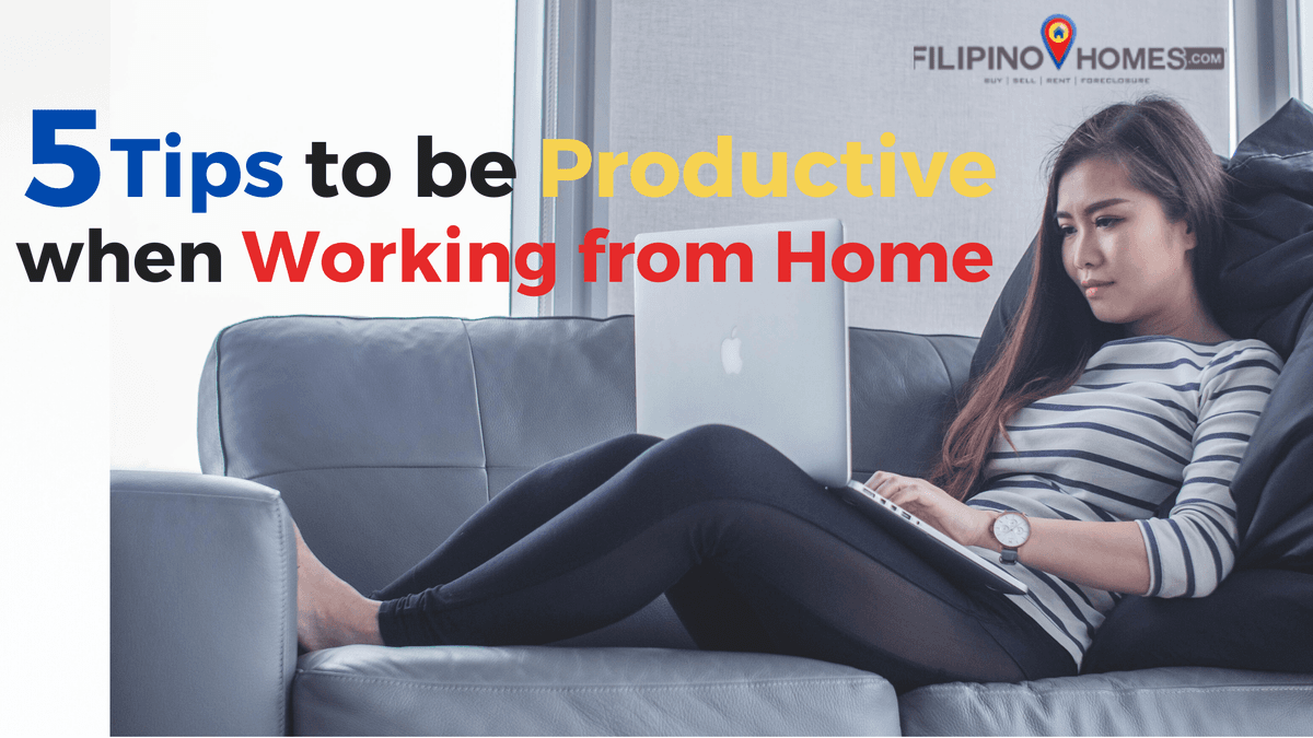 Stuck at home? 5 Tips to Actually be Productive When You're Working From Home