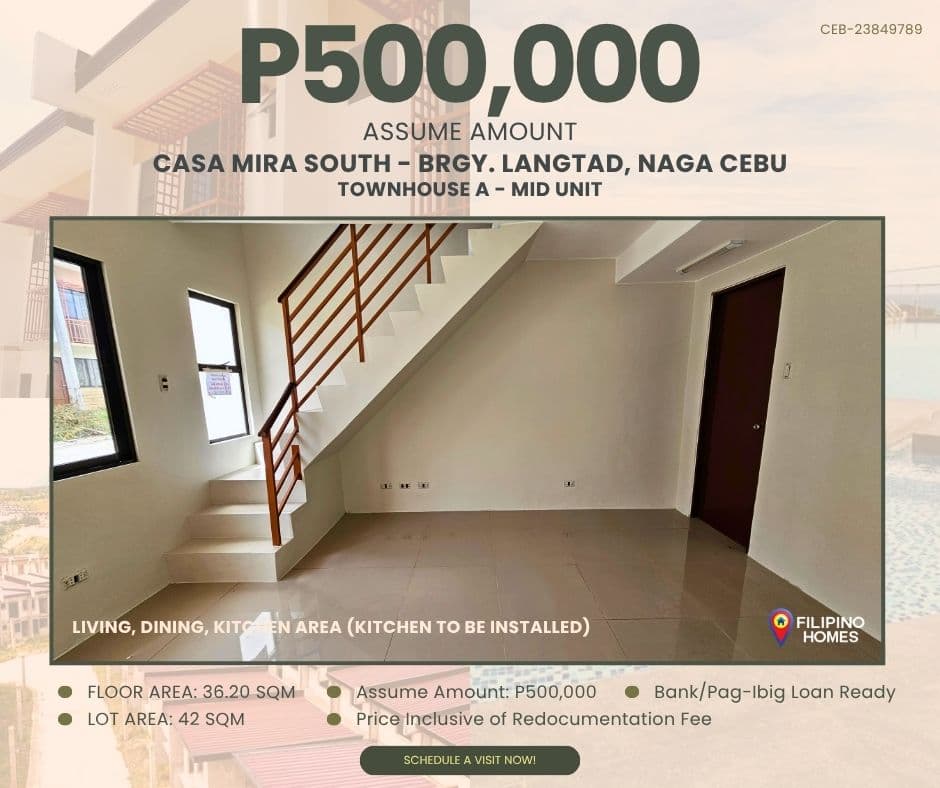 FOR ASSUME - TOWNHOUSE in CASA MIRA SOUTH - READY FOR OCCUPANCY! - photo 3