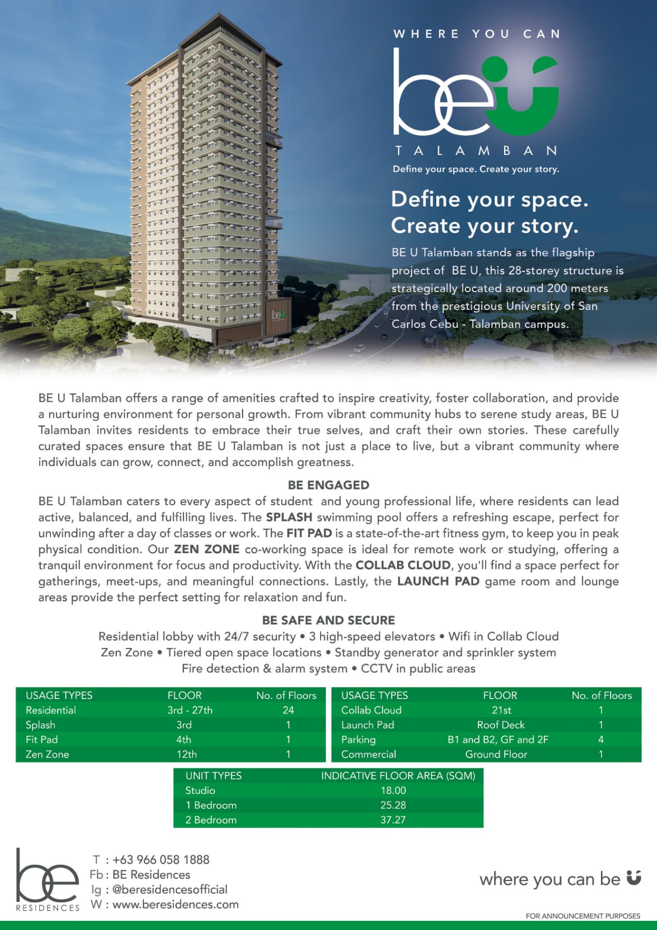 For Assume: BE U Studio Unit Near USC-Talamban, Cebu City - photo 1